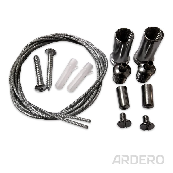 Тросовий підвіс Ardero LD4040-H для світильників AL4040 ModuLine 150 см