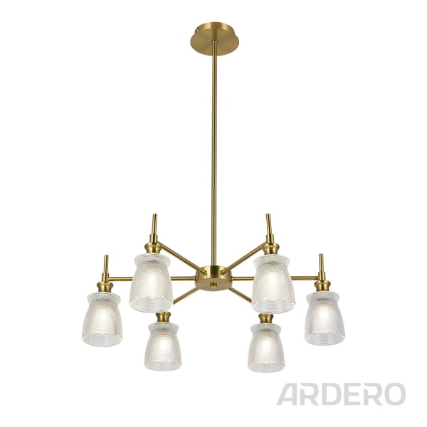 Світильник стельовий Ardero BL2060-2 BELL під лампу золото