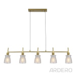 Світильник стельовий Ardero BL2050-2 BELL під лампу золото