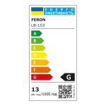 Світлодіодна лампа Feron LB-153 13Вт GX53 6500K - Зображення 3