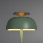 LED лампа настiльна з акумулятором VIDEX VL-TF24G 8W 4000K+RGB Green - Зображення 4