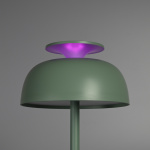 LED лампа настiльна з акумулятором VIDEX VL-TF24G 8W 4000K+RGB Green - Зображення 6