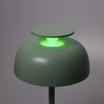 LED лампа настiльна з акумулятором VIDEX VL-TF24G 8W 4000K+RGB Green - Зображення 7