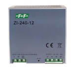 Імпульсний блок живлення F&F ZI-240-12V, промисловий, P=240W, Вих. 12V DC