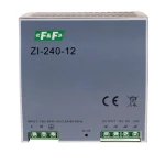 Імпульсний блок живлення F&F ZI-240-12V, промисловий, P=240W, Вих. 12V DC