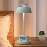 LED лампа настiльна з акумулятором VIDEX VL-TF24G 8W 4000K+RGB Green - Зображення 12