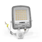 LED прожектор VIDEX F5 30W 3000-5000-6500K з датчиком руху 230V White (VL-F5-030CW-S) - Зображення 3