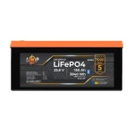 Акумулятор LP LiFePO4 25,6V - 150 Ah (3840Wh) (BMS 150A/75А) пластик Smart BT