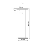 LED лампа настiльна VIDEX VL-TF22W 18W 3000-6000K 230V White - Зображення 13