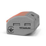 Клемник швидкого монтажу 5п сірий PA (TF-KNG-215) TITANUM - Зображення 2