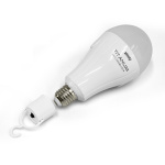 LED лампа акумуляторна TITANUM A80 12W E27 4000K 230V - Зображення 7