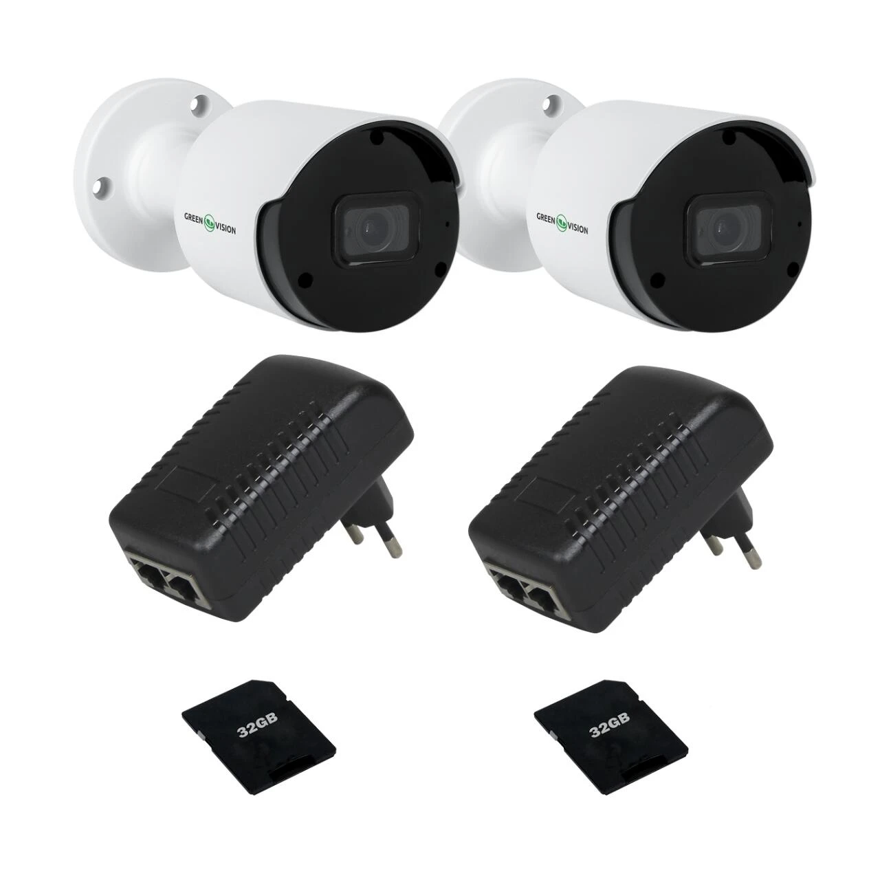 f10f90f45da61fde989dcc10fba42.jpg Комплект відеоспостереження з функцією розпізнавання облич на 2 камери GV-812 - Зображення 1