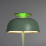 LED лампа настiльна з акумулятором VIDEX VL-TF23G 8.5W 4000K+RGB Green - Зображення 3