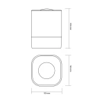 LED світильник акумуляторний TITANUM TLTF-016RW - Зображення 3