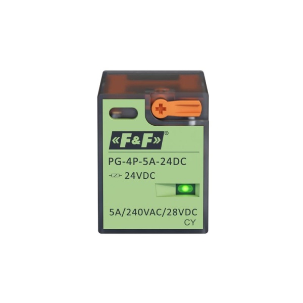 Інтерфейсне реле F&F PG-4P-5A-24DC