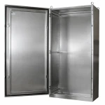 Бокс монтажний підлоговий  BF t=1,2 AISI 304 (харчова) - (600х1800х600) IP66 У1 без панелі, метал. замок