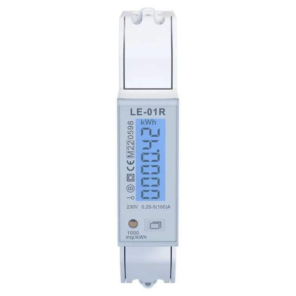 Лічильник електроенергії F&F LE-01R,  однофазний, MODBUS RTU LE-01R