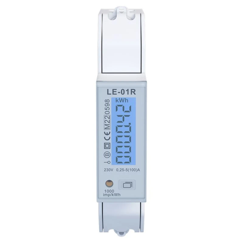 LE-01R_01.jpg Лічильник електроенергії F&F LE-01R, однофазний, MODBUS RTU LE-01R - Зображення 1